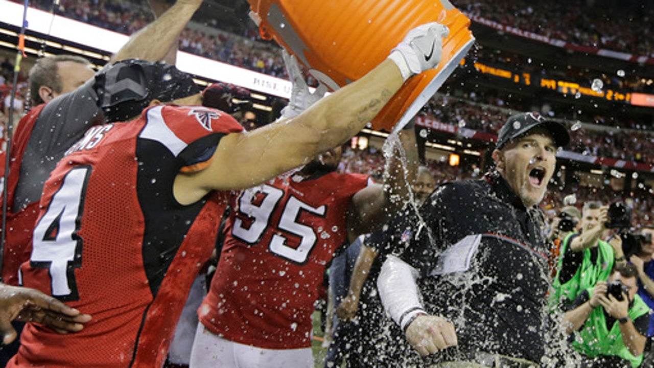 Falcons get back to work after earning trip to Super Bowl